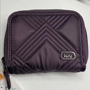 NWT Lug Splits 2 Wallet-Plum